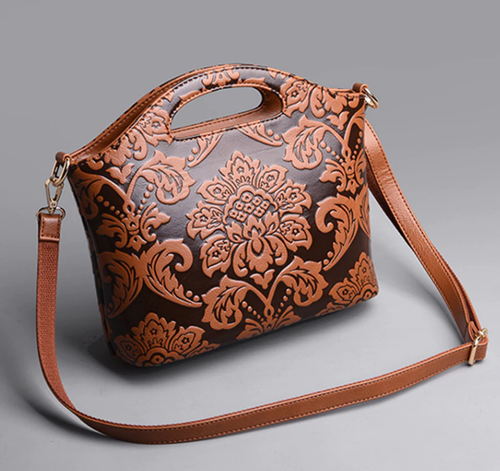 Luxury Vintage Genuine Leather Women Purse - Image 0