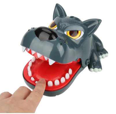 Hungry Animal Finger Biting Toy - Image 0