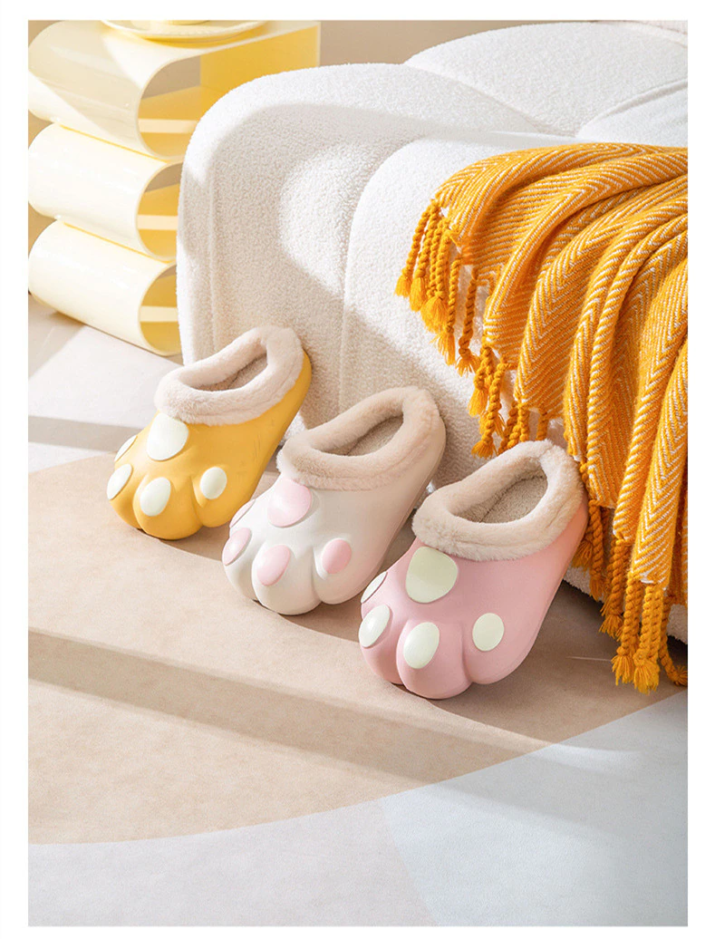 Big Cat Claws Warm Slippers - Image 2