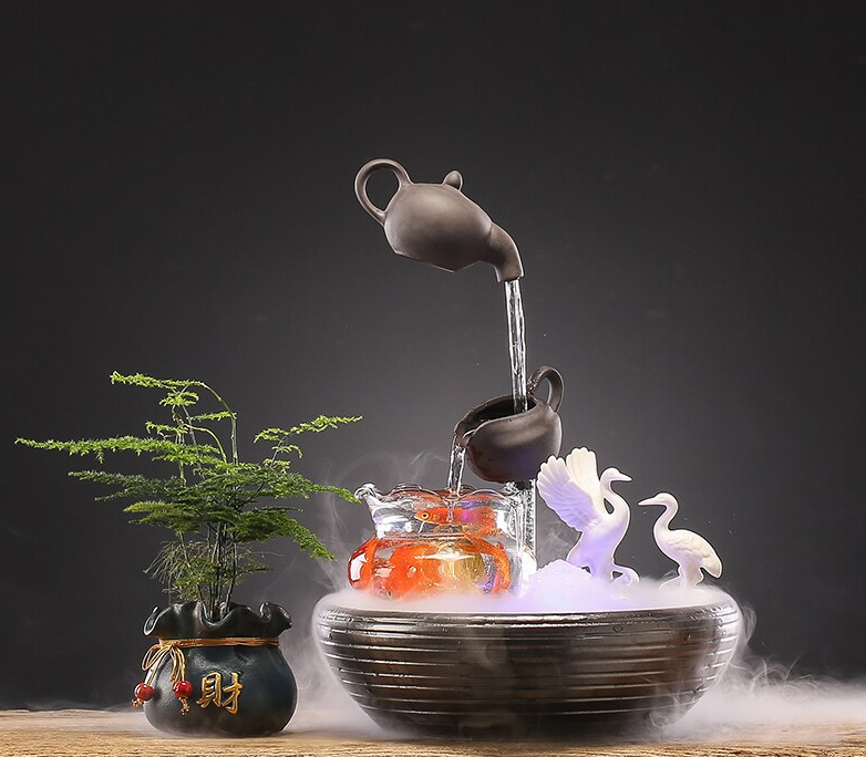 Luxury Waterfall Incense Burner Aromatherapy Mini Fountain - Image 8