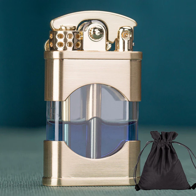 Elegant Retro Slim Metal Lighter - Image 10