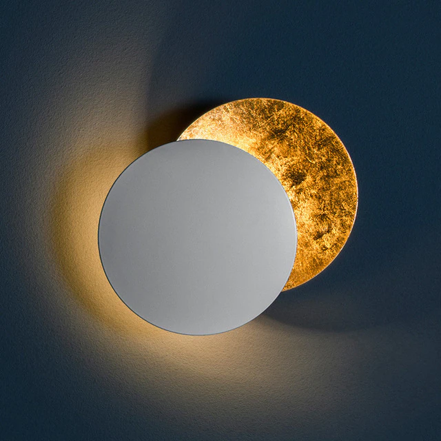 Elegant Lunar Eclipse Wall Lamp