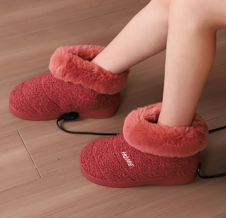 Rechargeable Heated Indoor Winter Slippers - Image 6