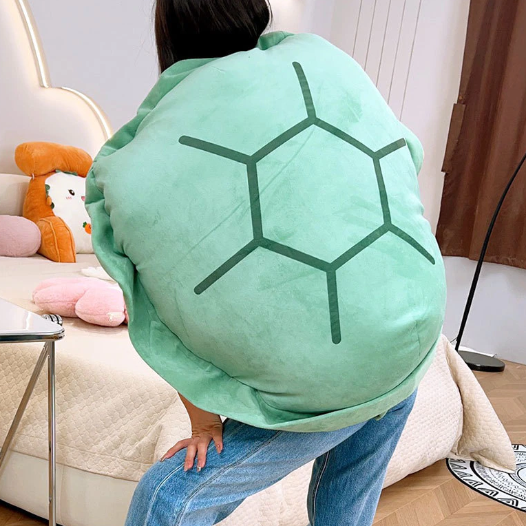 Big Turtle Shell Plush Soft Pillow