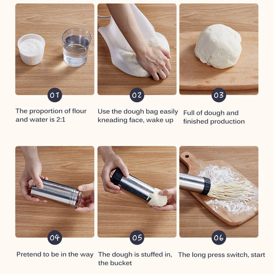 Handheld Automatic Cordless Pasta Noodle Maker - Image 5