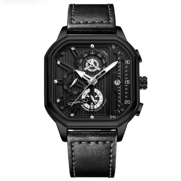 Wavefront Timely Square Waterproof Watch - Image 7