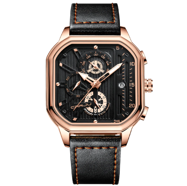 Wavefront Timely Square Waterproof Watch - Image 9