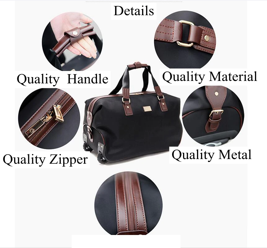 Business Style Cabin Rolling Luggage - Image 3