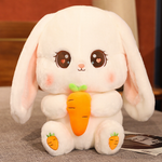 Cozy Long Ears Rabbit Plush Pillow