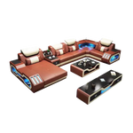 Futuristic Hyper-Lounge Grand Living Sofa Set