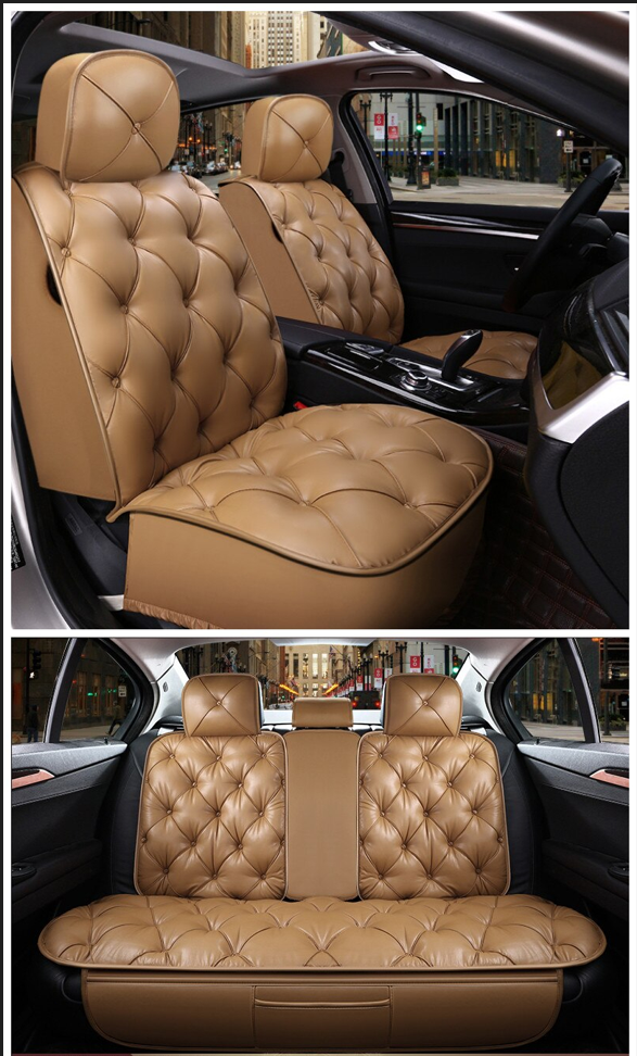 Luxurious Ride Leather Car Seat Cover - Image 17