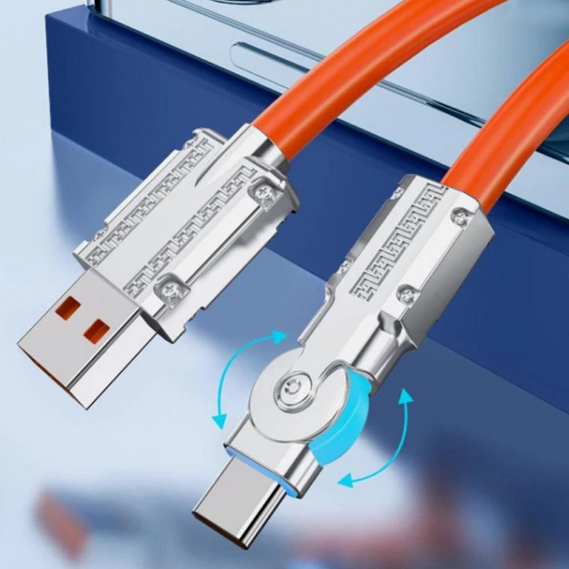 Cord Master Phone Fast Charging Rotatable Cable - Image 0
