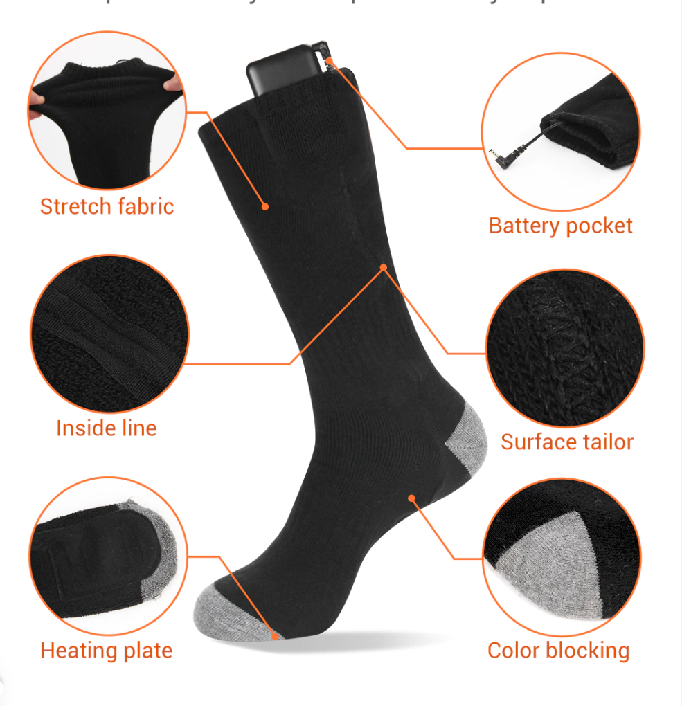 Breathable Self-heated Socks