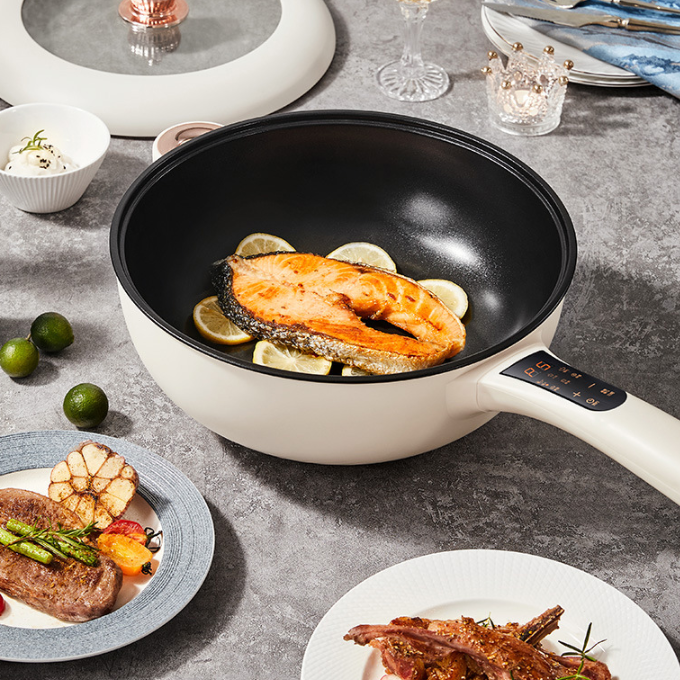 Easy Cooker Simple Electric Frying Pan - Image 6