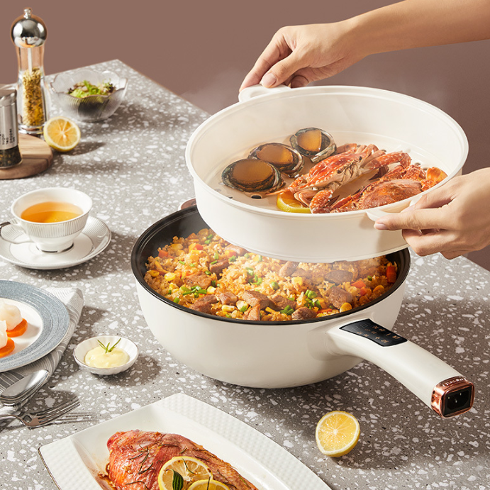 Easy Cooker Simple Electric Frying Pan - Image 8