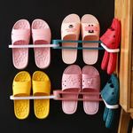 3in1 Space Saver Wall HangingSlipper Hanger