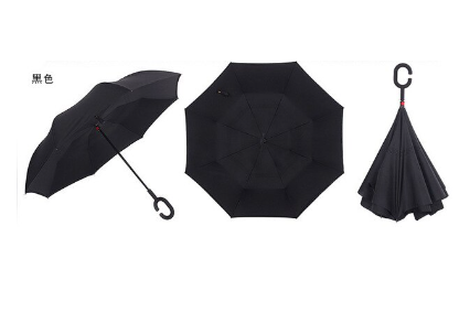 Rain Defense Folding Inverted Umbrella - Image 7