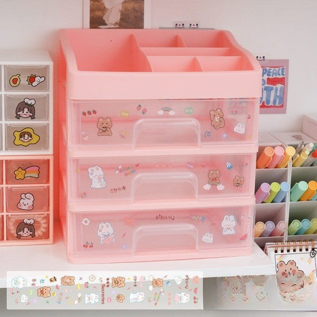 Tidy Tower Desk Organizer Storage Box - Image 14