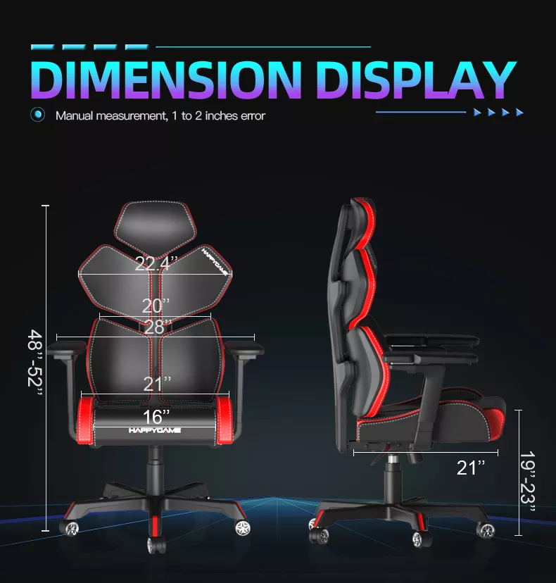 5D Pro-Gamer Adjustable Gaming Chair - Image 2