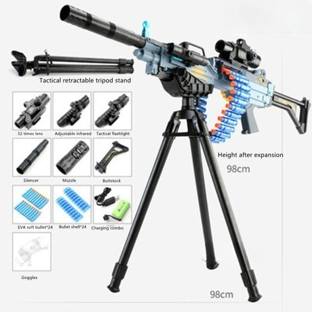 Action Assault Sniper Soft Bullet Toy Machine Gun