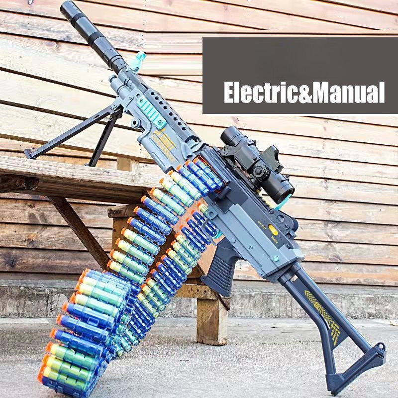 Action Assault Sniper Soft Bullet Toy Machine Gun - Image 3