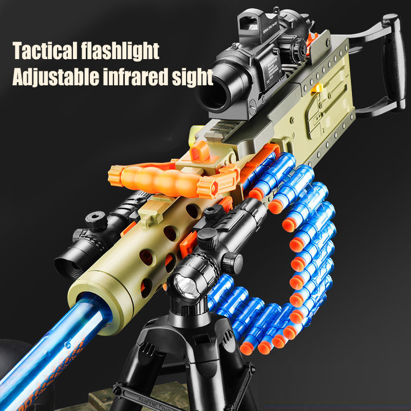 Action Assault Sniper Soft Bullet Toy Machine Gun