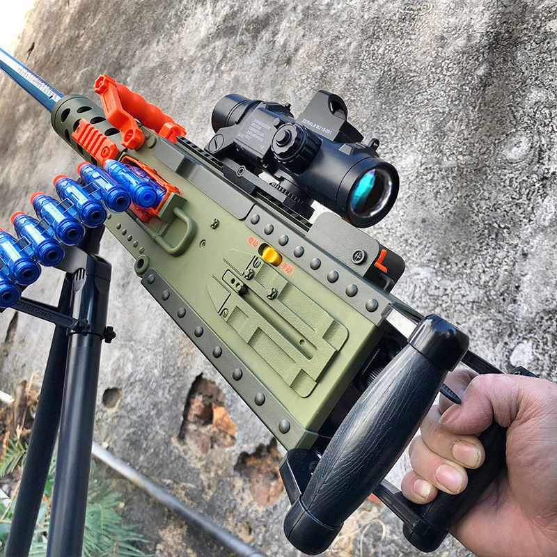 Action Assault Sniper Soft Bullet Toy Machine Gun - Image 2