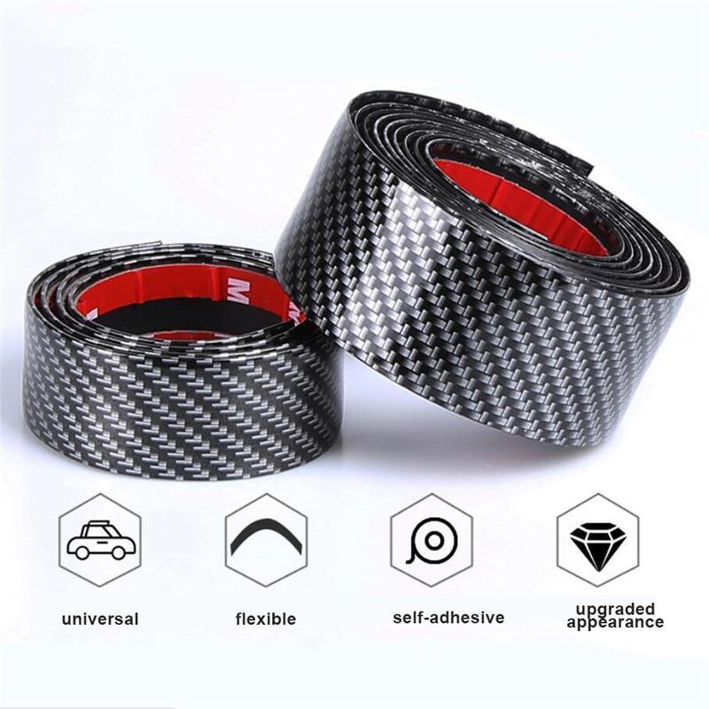 5D Carbon Fiber Car Door Sill Protector