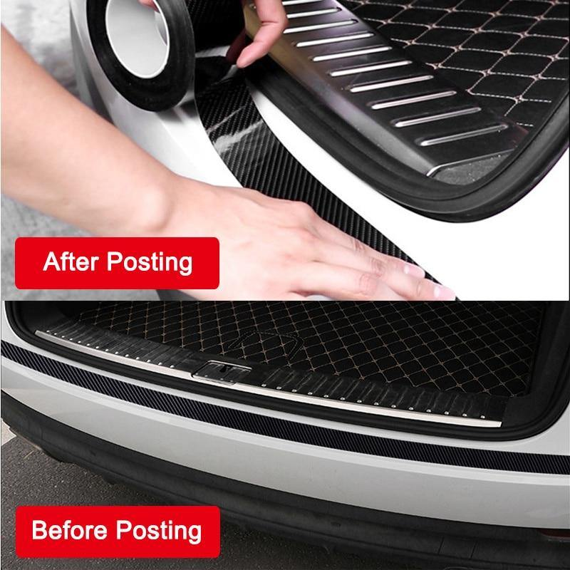 5D Carbon Fiber Car Door Sill Protector - Image 2