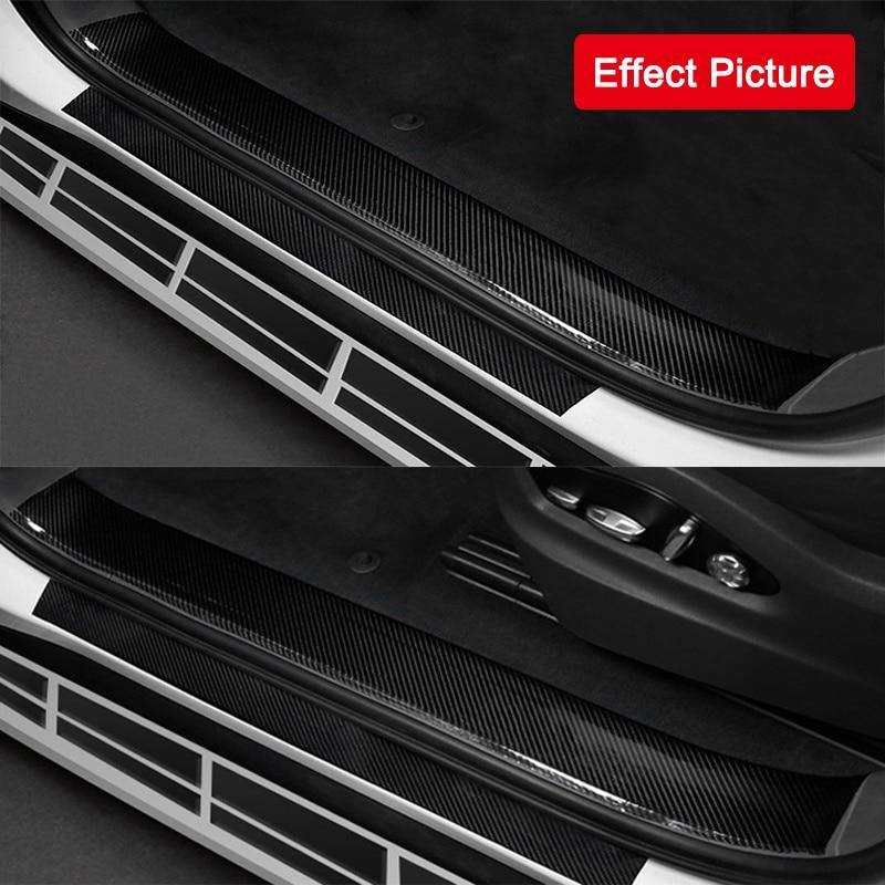 5D Carbon Fiber Car Door Sill Protector - Image 3