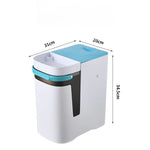 2in1 Dry & Wet Storage Easy Trash Can