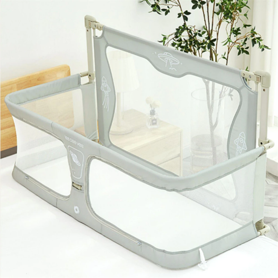 Baby Comfy Safety Lightweight Bed Side Crib - Image 0