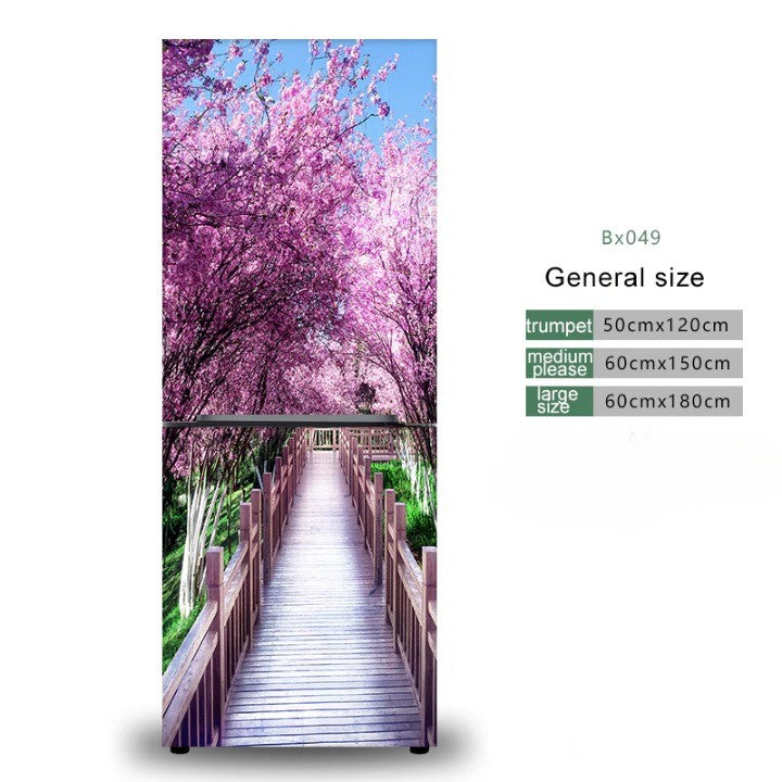Stylish Waterproof Self-Adhesive Refrigerator Sticker - Image 11