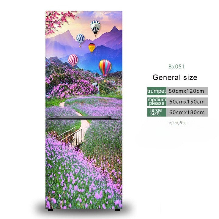 Stylish Waterproof Self-Adhesive Refrigerator Sticker - Image 9
