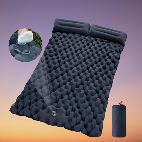 Portable Inflatable Built-in Pillow Nature Nest Camping Bed - Image 0