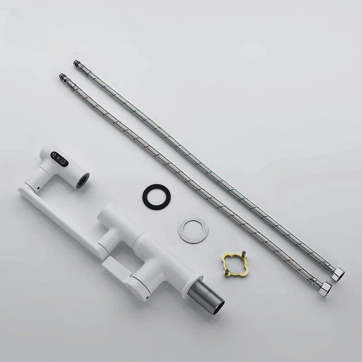 Digital Temperature Full Rotation Ultra Spin Basin Faucet - Image 5