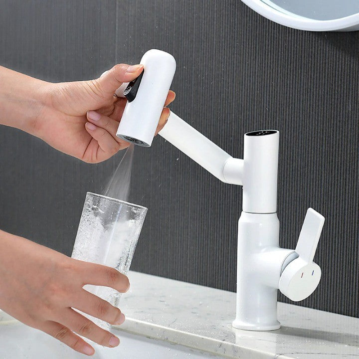 Digital Temperature Full Rotation Ultra Spin Basin Faucet - Image 3