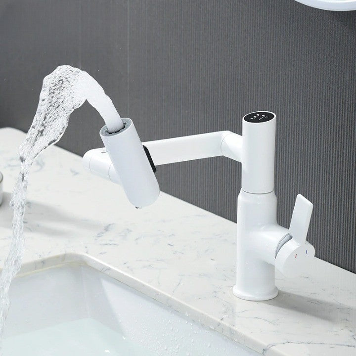 Digital Temperature Full Rotation Ultra Spin Basin Faucet - Image 7
