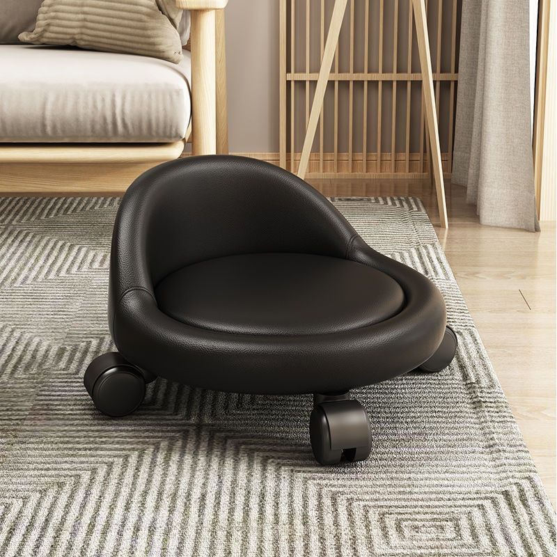 Elegant Creative Aluminum Alloy Lazy Home Low Stool - Image 4
