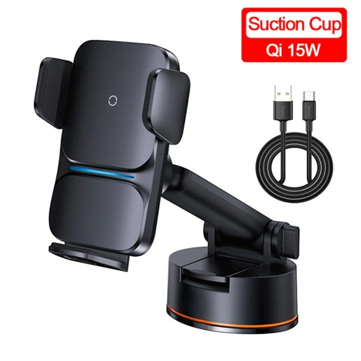Auto Adjustable Wireless Charing Car Phone Holder - Image 7