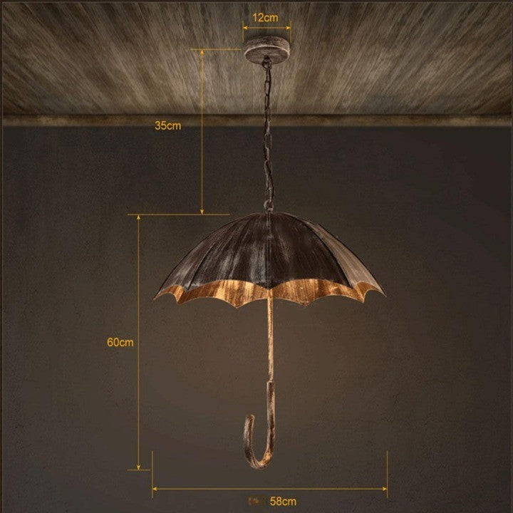 Luxury Creative Loft Umbrella Shaped Beautiful Lamp - Image 1