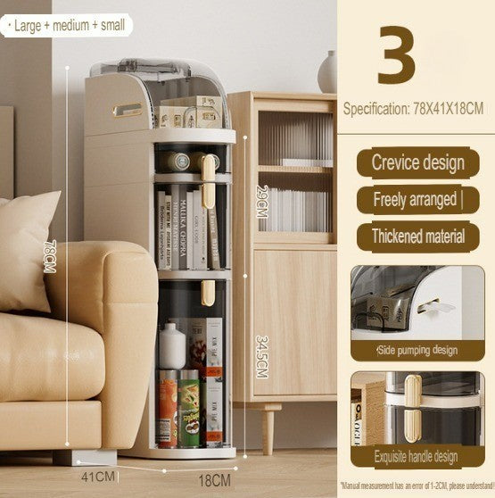 Multi-Layer Easy Organizer Corner Cabinet Rack - Image 7