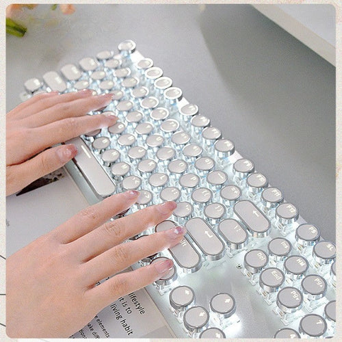 Type Mechanical Retro Press Keyboard - Image 0
