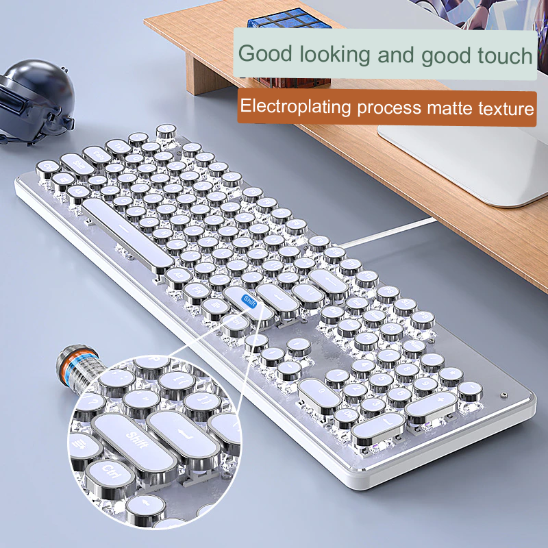 Type Mechanical Retro Press Keyboard