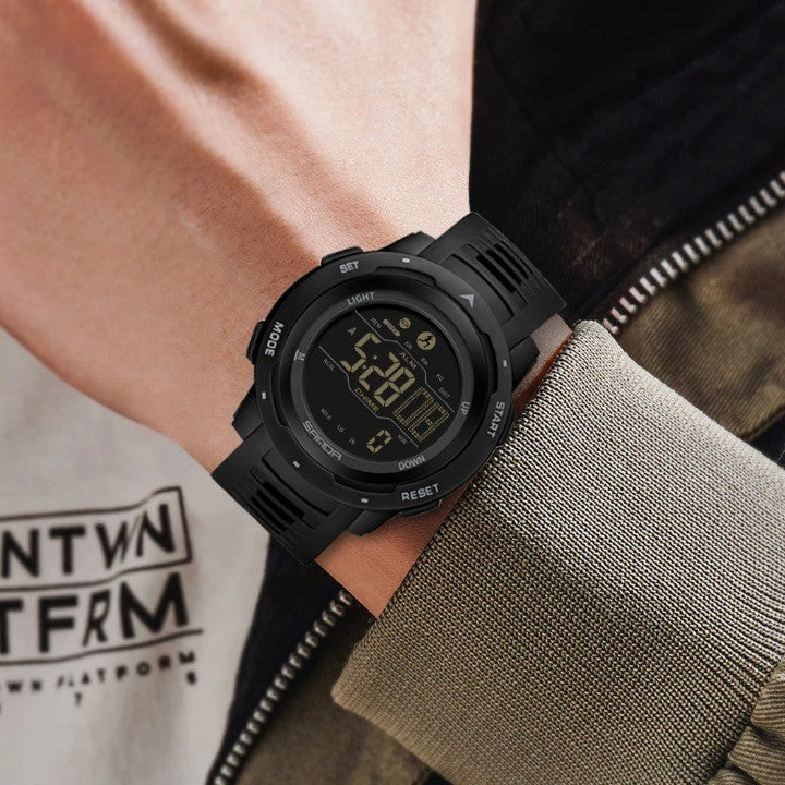 Waterproof Military Pedometer Digital Watch - Image 3