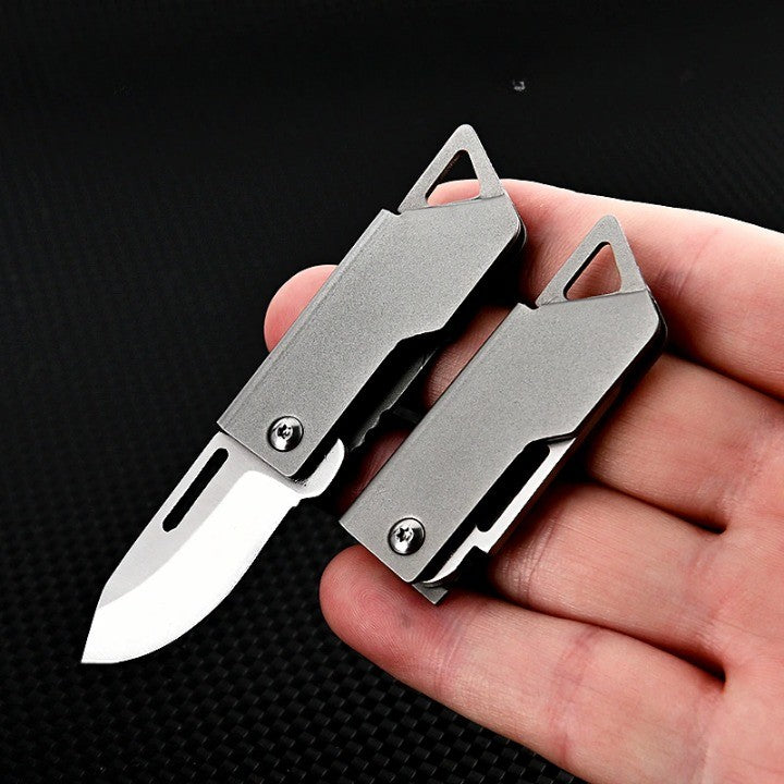 Foldable Master Stainless Steel Survival Mini Knife - Image 0