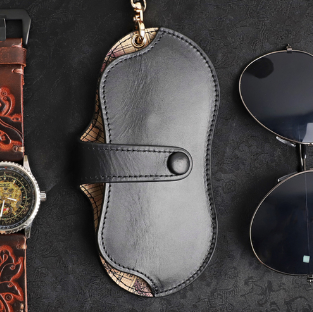 Handmade Leather Elegant Eyeglasses Case - Image 7
