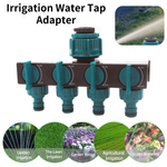 4-Way Garden Tap Water Splitter