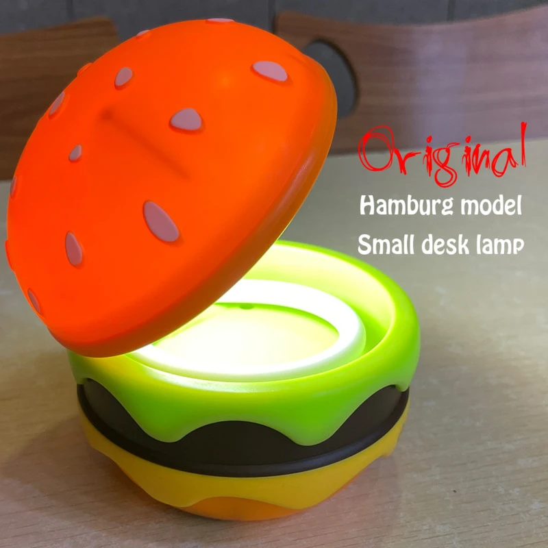 Foldable Wireless Unique Hamburger Table Lamp - Image 2