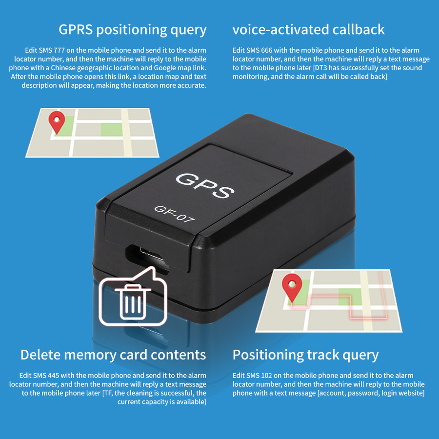 Mini Portable Magnetic GPS Tracker - Image 3